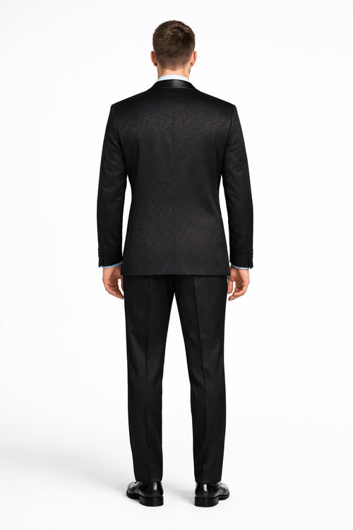 Mens Traditional Black Church Suit – Clean Classic Worship Look