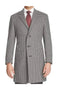 Mens Black White Houndstooth Wool men's Overcoat - Mens Topcoat
