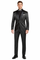 Mens Blazer - Paisley Sport Coat - Black Prom 2026 Tuxedo Dinner Jacket Blazer