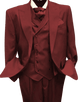 Mens Burgundy Suit - AlbertoNardoniStore
