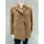 Mens Camel Peacoat - Mens Wool Camel Peacoat No Fur