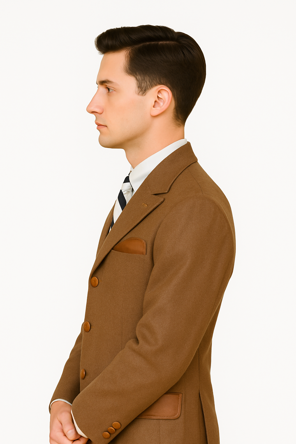 Denim Suit - Cotton Fabric Vested Suit - 3 Pieces Suit - Vested Fancy Suit - 38 Short Jacket+32 Waist Adjustable 28to34)(Height: 5 4 to5 7 )(Neck  15-16.5)S-M)