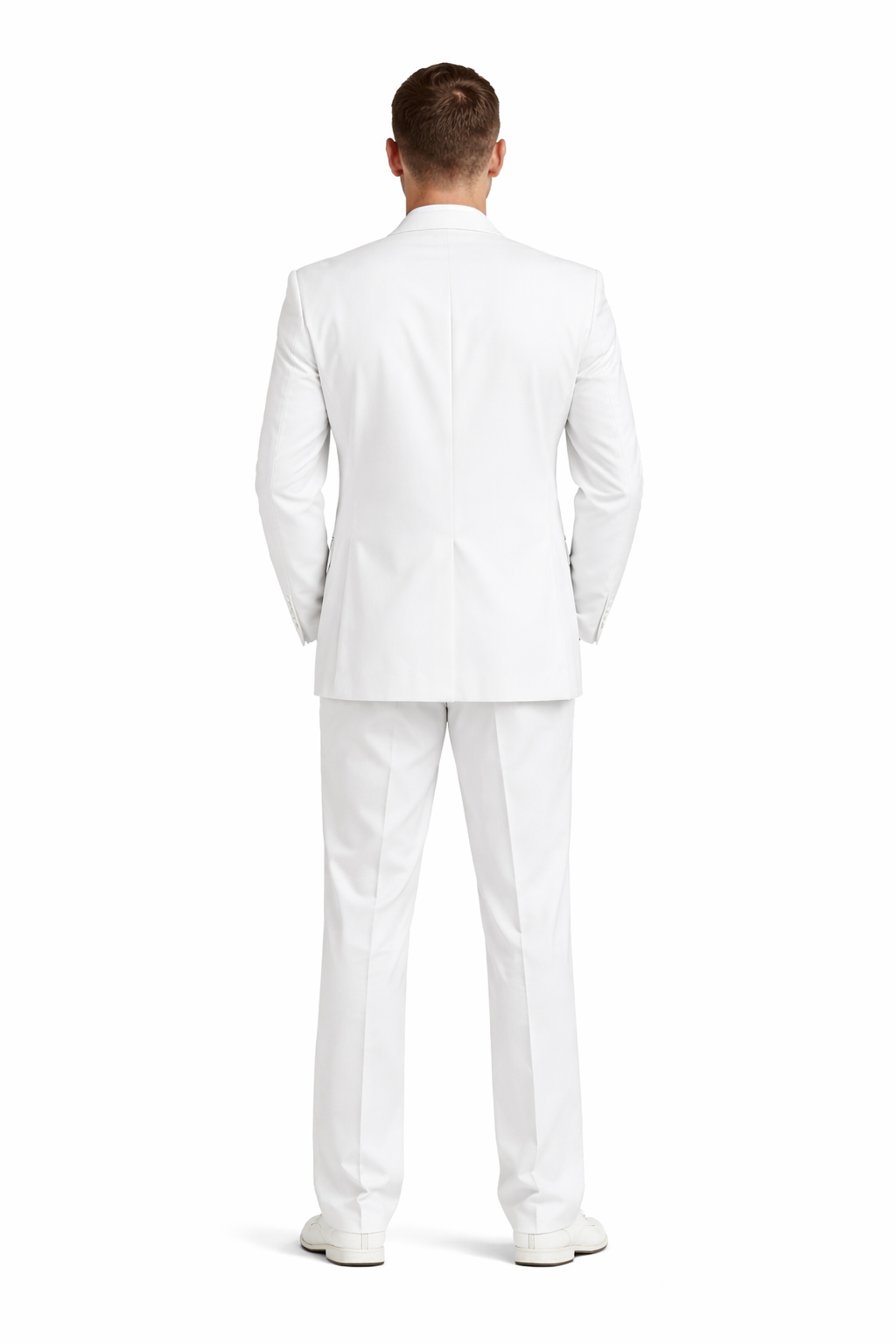 Mens Don Johnson Miami Vice White Suit Costume