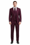 Men's Gangster Bold PinStripe Stripe Chalk Pinstripe Vested 3 Piece Fashion Suit 1920;s 30s Fashion in 10 Colors-New Designer Collection