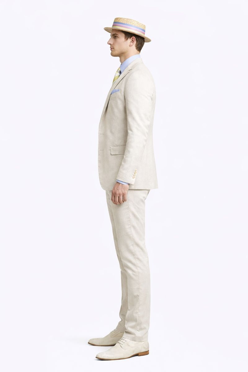 Mens Great Gatsby Costume - Great Gatsby Suit - Gatsby Clothes (Vest + Pants + Suit Shirt Tie Package)-New Designer Collection