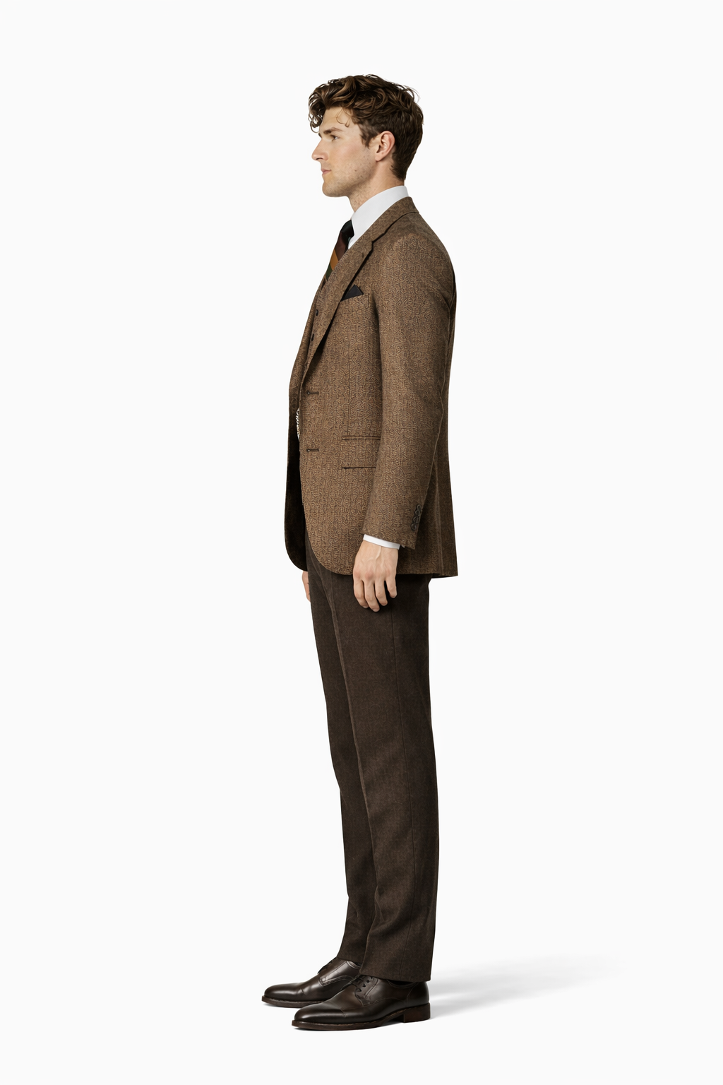 Mens Great Gatsby Costume - Great Gatsby Suit - Gatsby Clothes (Vest + Pants + Suit Shirt Tie Package)-New Designer Collection - 38 Short Jacket+32 Waist Adjustable 28to34)(Height: 5 4 to5 7 )(Neck  15-16.5)S-M)