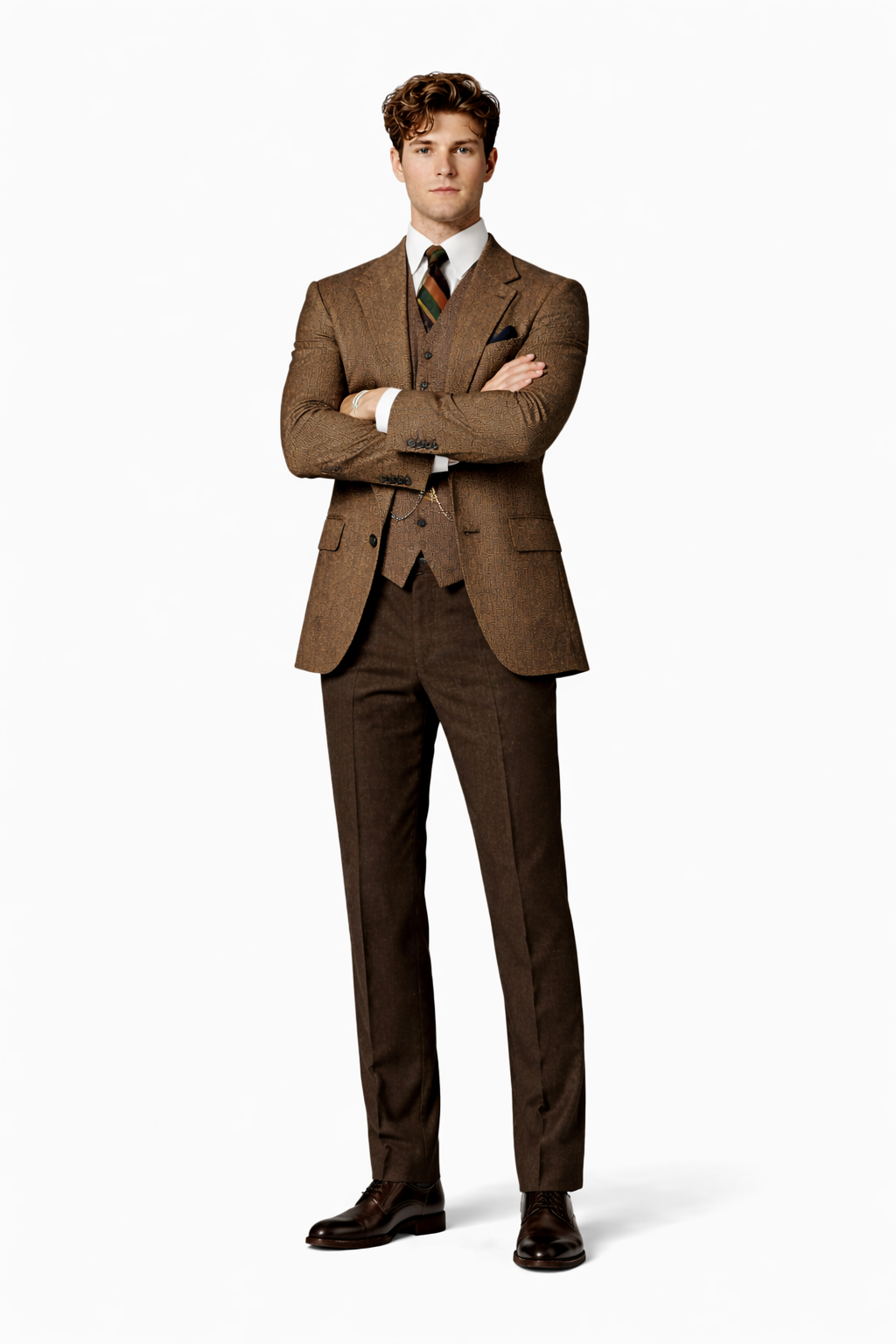 Mens Great Gatsby Costume - Great Gatsby Suit - Gatsby Clothes (Vest + Pants + Suit Shirt Tie Package)-New Designer Collection - 38 Short Jacket+32 Waist Adjustable 28to34)(Height: 5 4 to5 7 )(Neck  15-16.5)S-M)