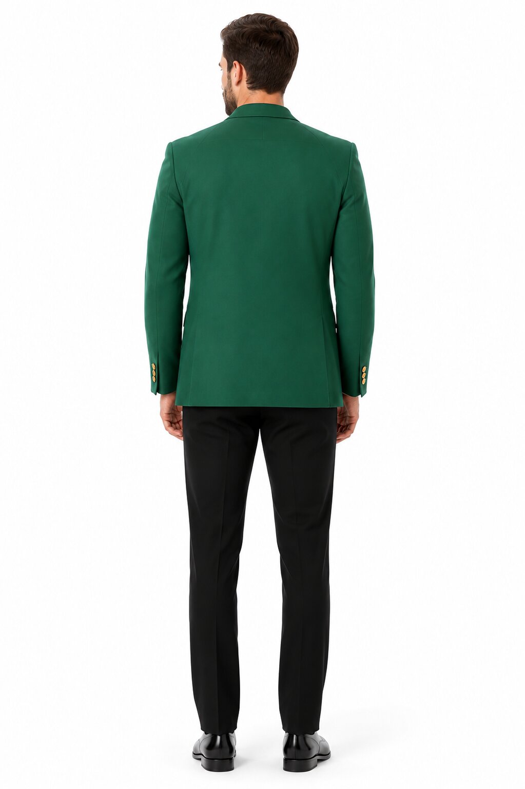 Augusta Green Blazer Men's Classic Brass buttons Blazer Sport Jacket-New Designer Collection