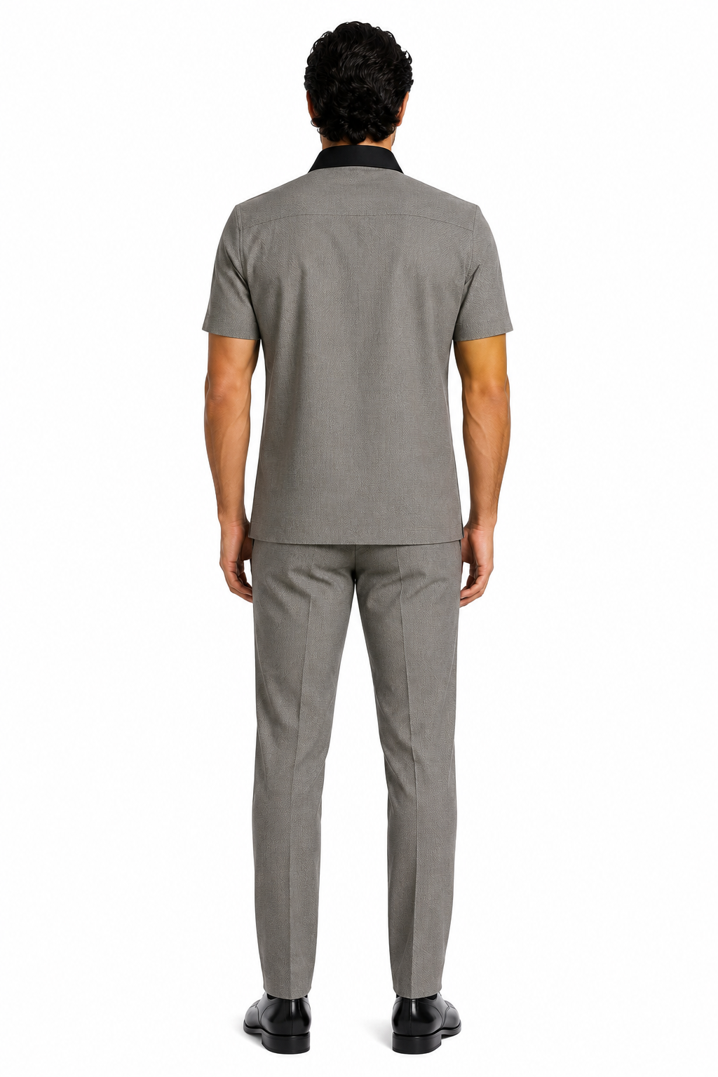 Mens Houndstooth Walking Suit by Dreams by Zacchi 2 Piece Lei sure Set in black/white- $99