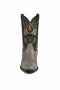 Men's King Exotic Snip Toe Sharkskin Boots Handcrafted Gray (494R0909)-New Designer Collection