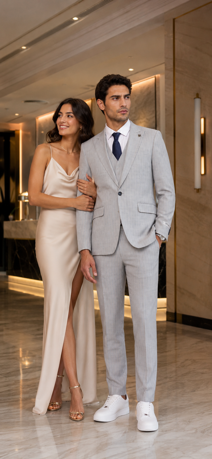 Mens Light Gray and Black Pinstripe 3 Piece Suit – Peaky Blinders Inspired Vintage Gangster 1920s Suit - 34 Short or Extra Small