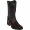 Men's Los Altos Caiman Tail Skin Biker Boots-New Designer Collection