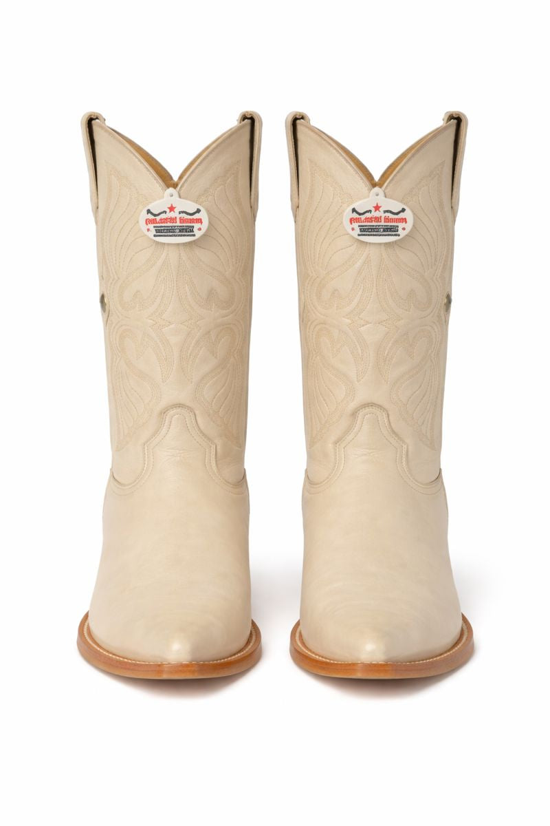 Mens Los Altos Genuine Deer Leather Winterwhite-New Designer Collection - 6EE