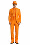 Mens Orange Tuxedo With Pants - Orange Prom 2025 Suit-New Designer Collection