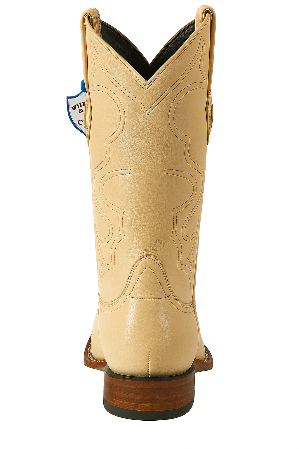 Men's Wild West Smooth Ostrich Skin 3X Toe Boots 29504-B - 6