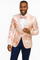 Mens Paisley Jeweled Shawl Prom 2026 Tuxedo in Blush Pink