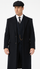Mens Peaky Blinders Costume peaky blinder outfit - Include peaky blinder actor cap Thomas Shelby Black Herringbone Long Overcoat Outfit