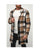 Mens Plaid Overcoat - Camel Wool Peacoat