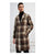 Mens Plaid Overcoat - Hounstooth Checker Pattern Topcoat - Multi-color