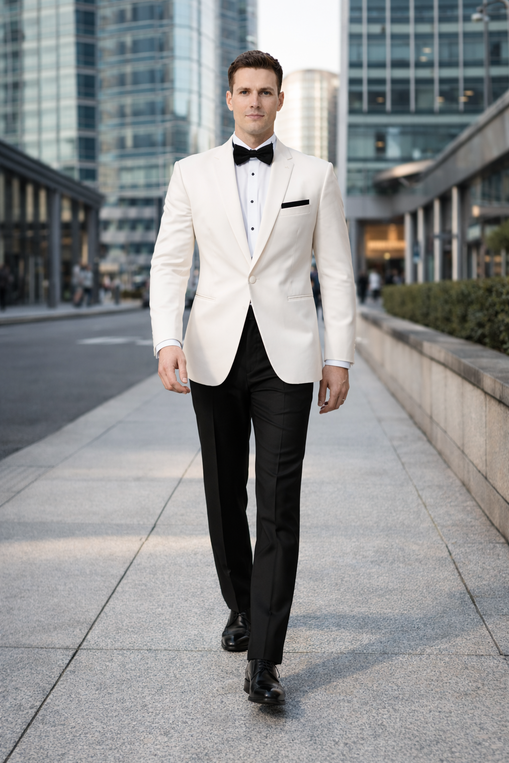 Mens Quinceanera Tuxedo-New Designer Collection - Ivory