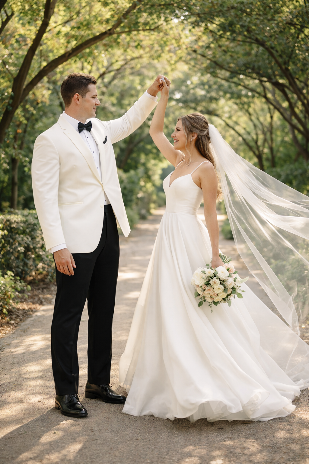 Mens Quinceanera Tuxedo-New Designer Collection - Ivory