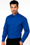 "Men's Regular Fit Dress Shirt - Basic Royal Blue Style" - New Arrival