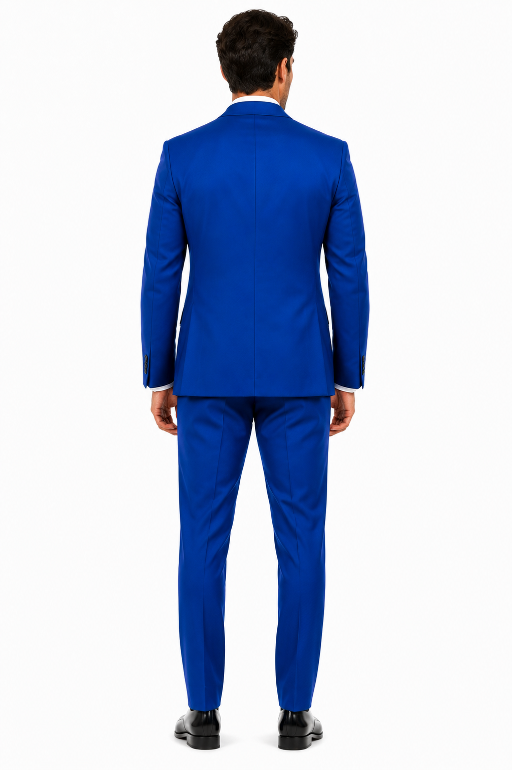 Men's Royal Blue Double Breasted Suits Dress Suits for Men Jacket & Pants