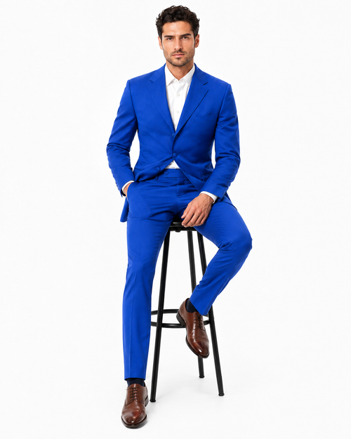 Men's Royal Seven Button Zoot Dress Zoo t Suit - Pimp Suit - Zuit Suit for Men