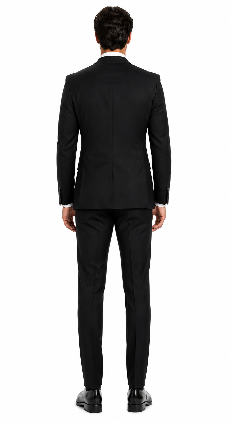 Mens Summer Linen suit - Black  Suit For Man Side Vented Modern Fit Notch Lapel - New Arrival