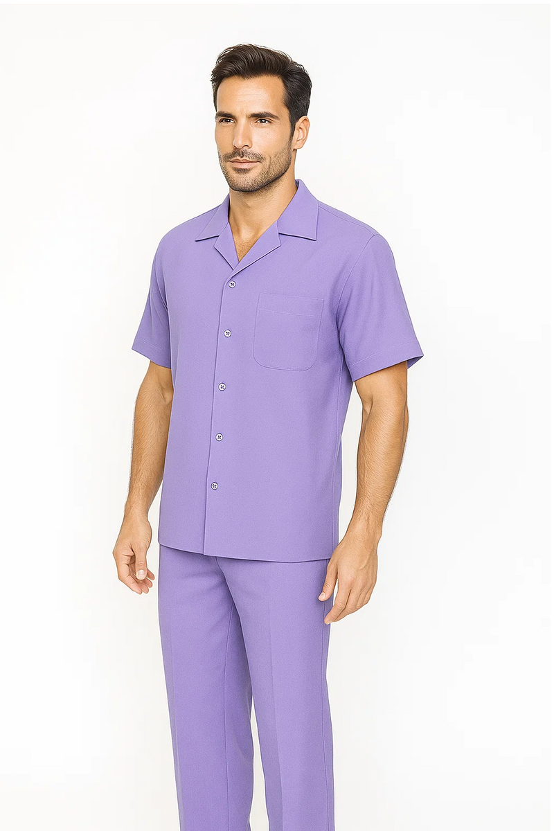 lavender dress shirt what color pants Purple Work Shirts