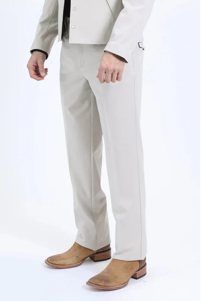 Men's Western Sport Suit - White - 58 Long or 58 Regular Jacket+52/54 Adjustable Pants (Fabric: poly/rayon blend)