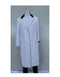 Mens Full Length Wool and Cashmere Overcoat - Winter Topcoats - White Coat
