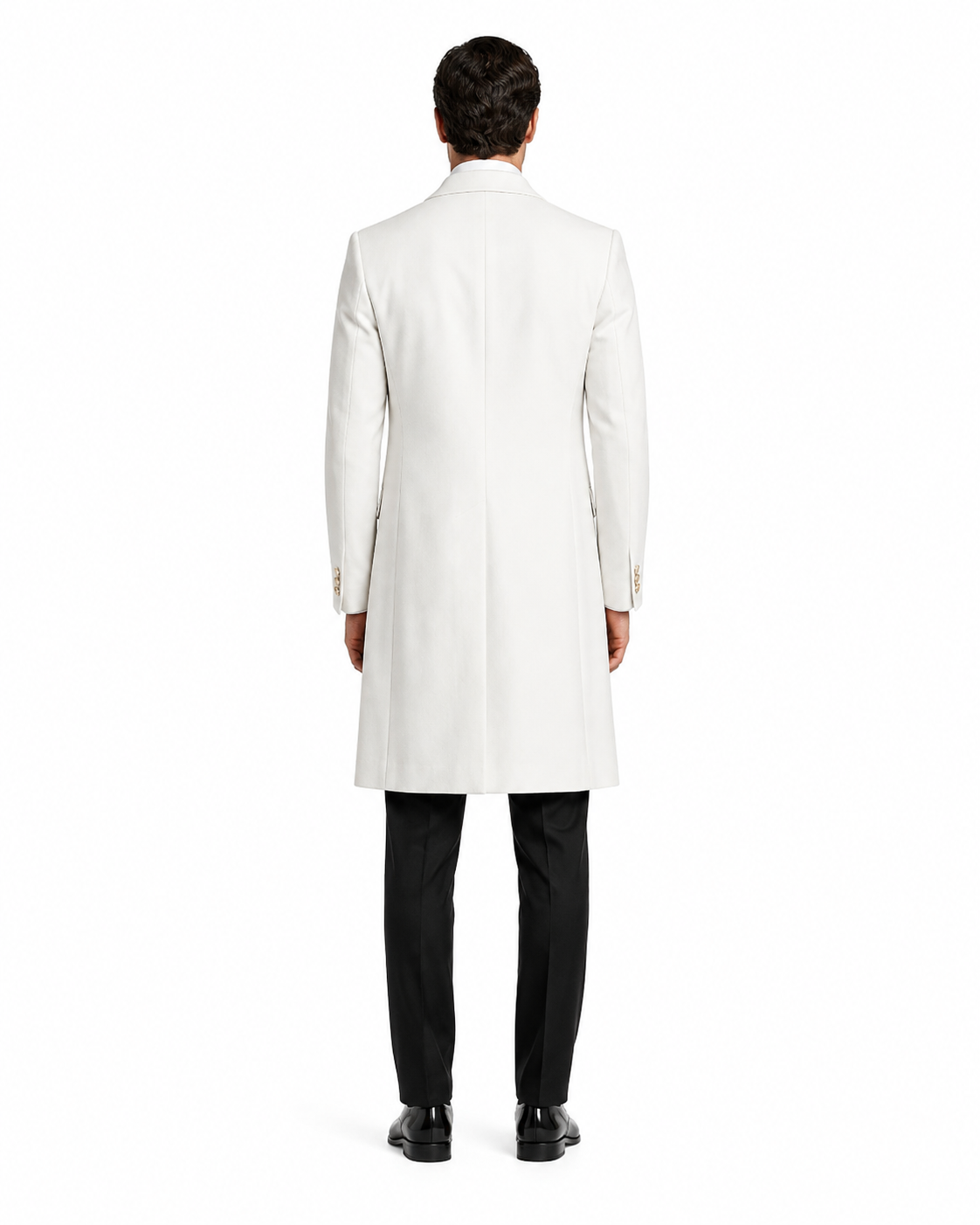 Mens White Velvet Victorian Tailcoat Tuxedo Three Quarter Length Cutaway Stage And Wedding Jacket
