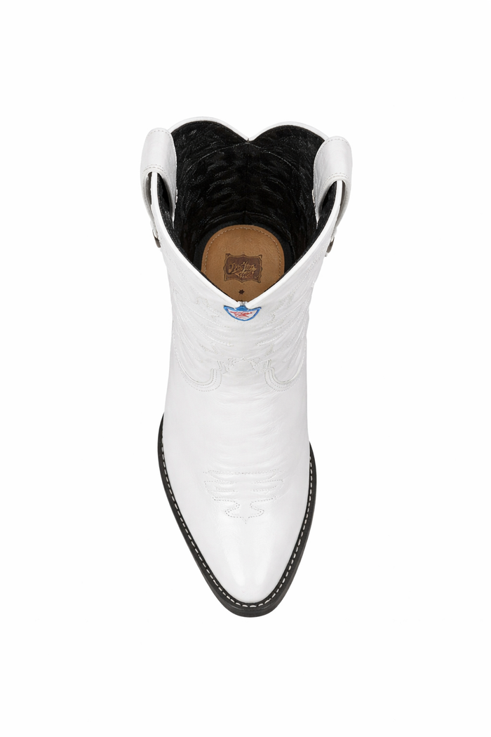 Mens White Western Cowboy Boots - Genuine Leather - Handcrafted Rodeo Style-New Designer Collection