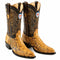 Men's Wild West Python Skin J Toe Boots 29957-New Designer Collection