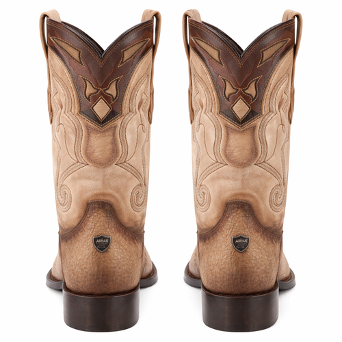 Men's Wild West Shark Skin Snip Toe Boots-New Designer Collection