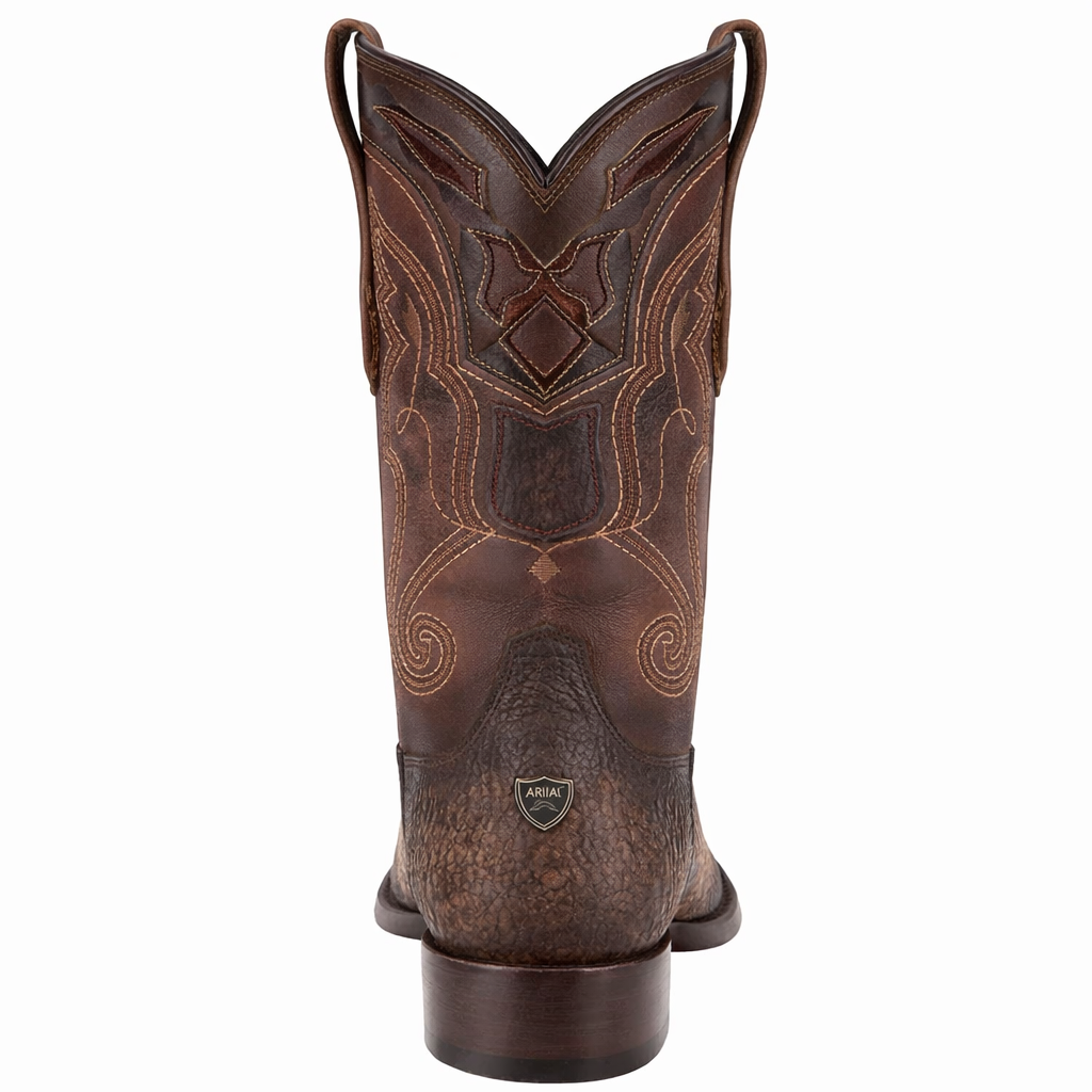 Men's Wild West Shark Skin Snip Toe Boots-New Designer Collection - 6