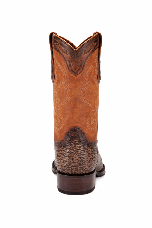 Men's Wild West Shark Skin Snip Toe Boots-New Designer Collection