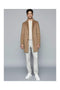 Mens Wool Epson Overcoat Camel