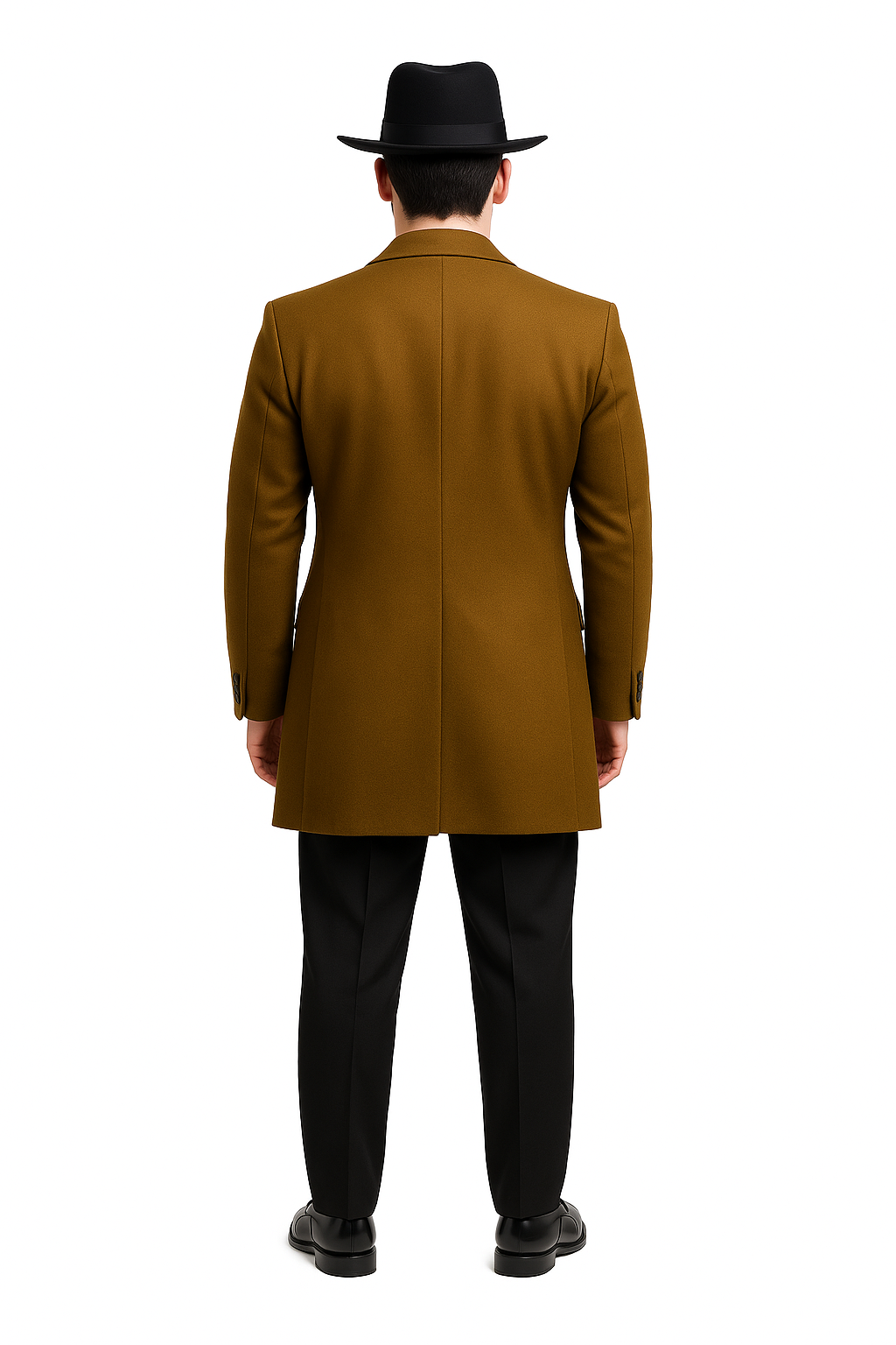 Mens Zoot Suit in Solid Black Available in 7 Colors-New Designer Collection - 38 Short Jacket+32 Waist Adjustable 28to34)(Height: 5 4 to5 7 )(Neck  15-16.5)S-M)