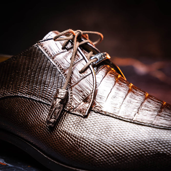 Marco_Di_Milano Merida Brown Leather Dress Shoes