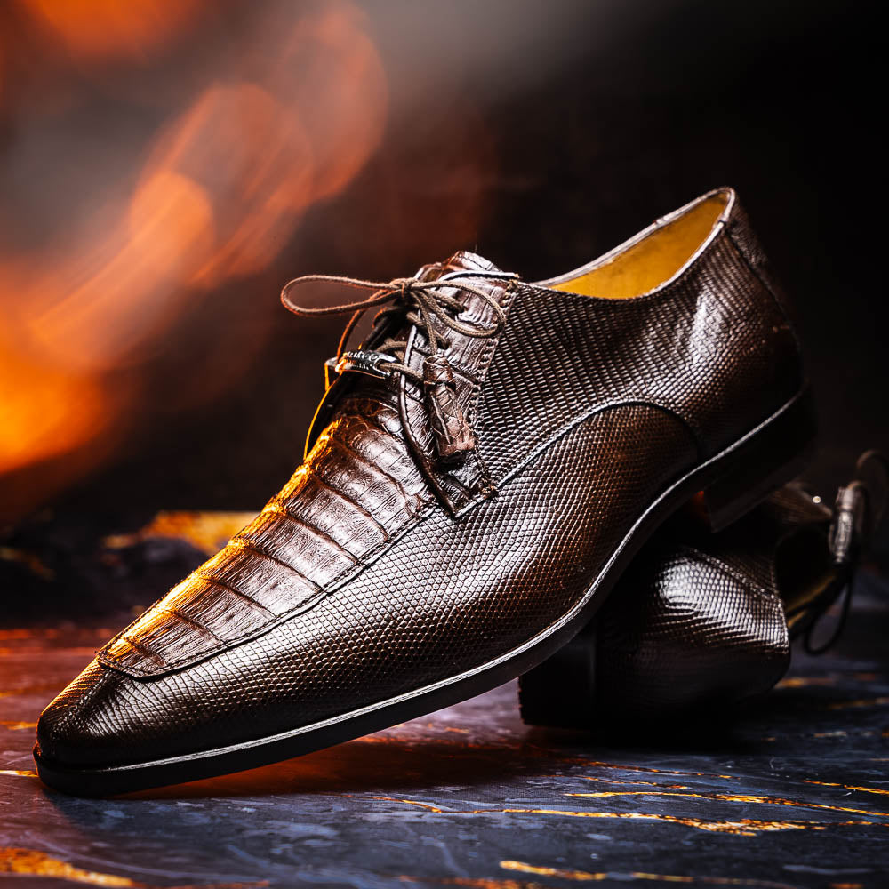 Marco Di Milano Merida Brown Leather Dress Shoes - 12 USA