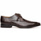 Genuine Caiman & Lizard Brown Shoe