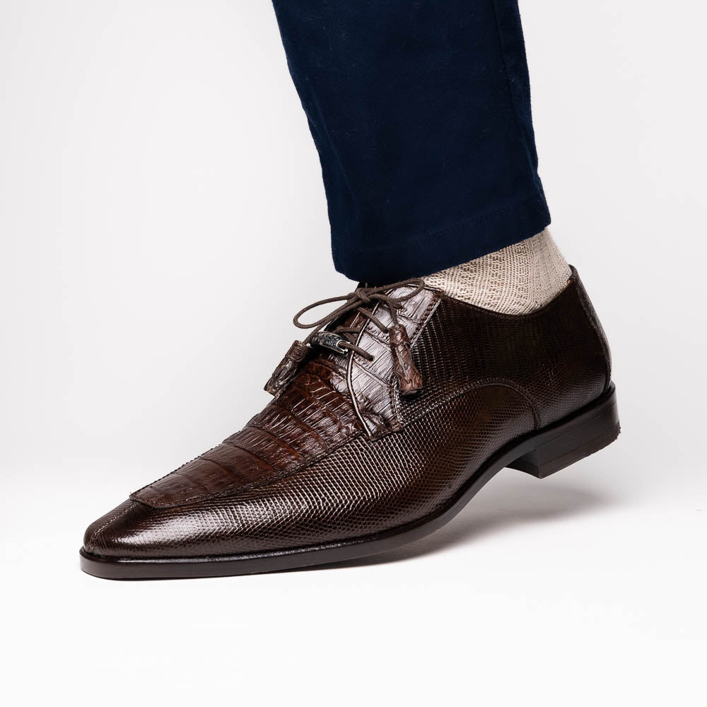 Marco Di Milano Merida Brown Leather Dress Shoes - 12 USA