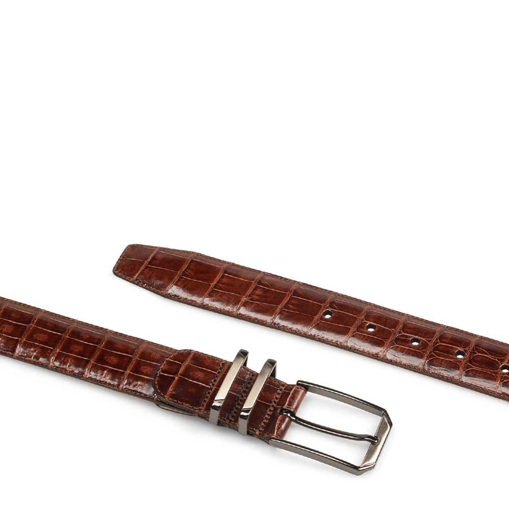 Mezlan Crocodile Belt - 42