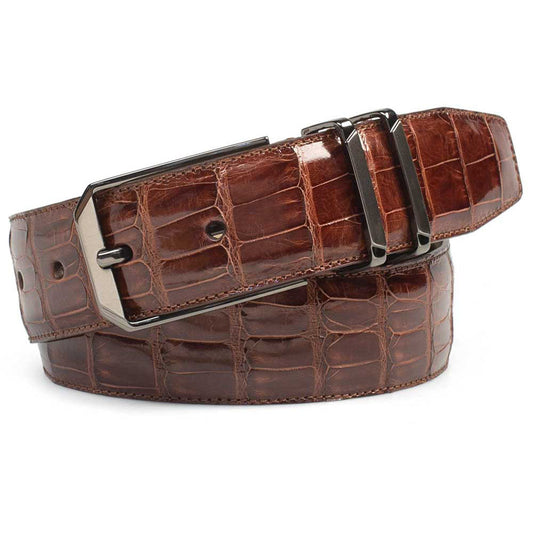 Mezlan Crocodile Belt Sport Shoe - Classic Black AO11523