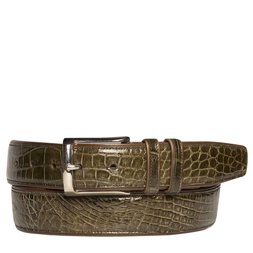 Mezlan Alligator Belt: Luxurious Exotic Leather Accessory - 34