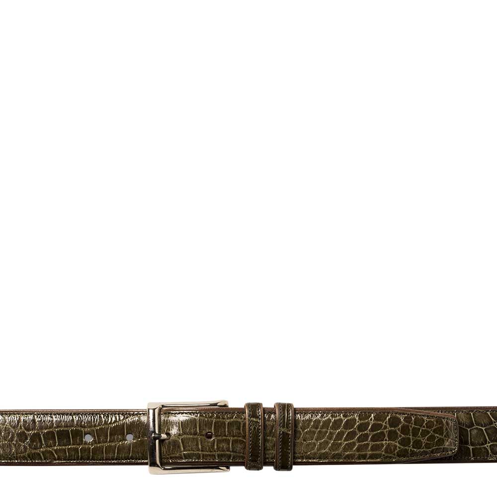 Mezlan Alligator Belt: Luxurious Exotic Leather Accessory - 34