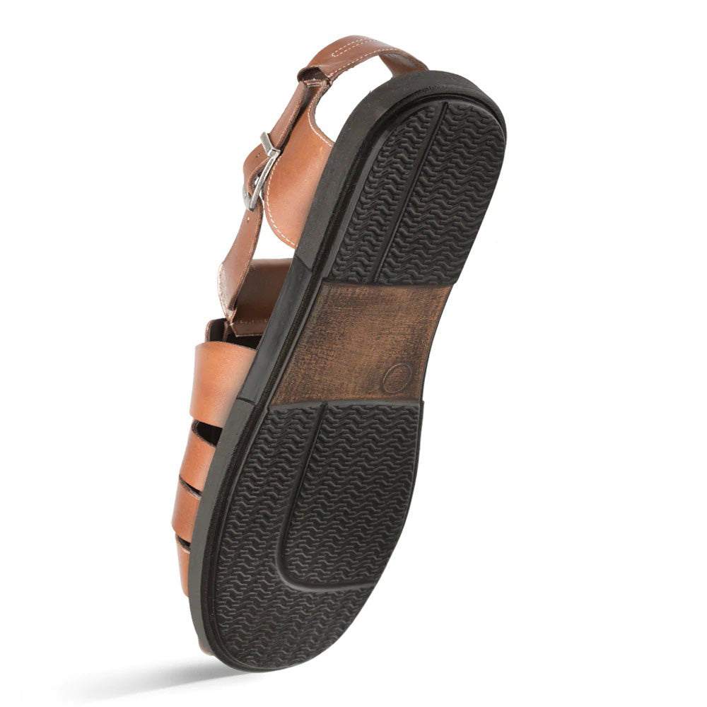 Mezlan Fisherman Sandals Cognac (R20257) - Medium