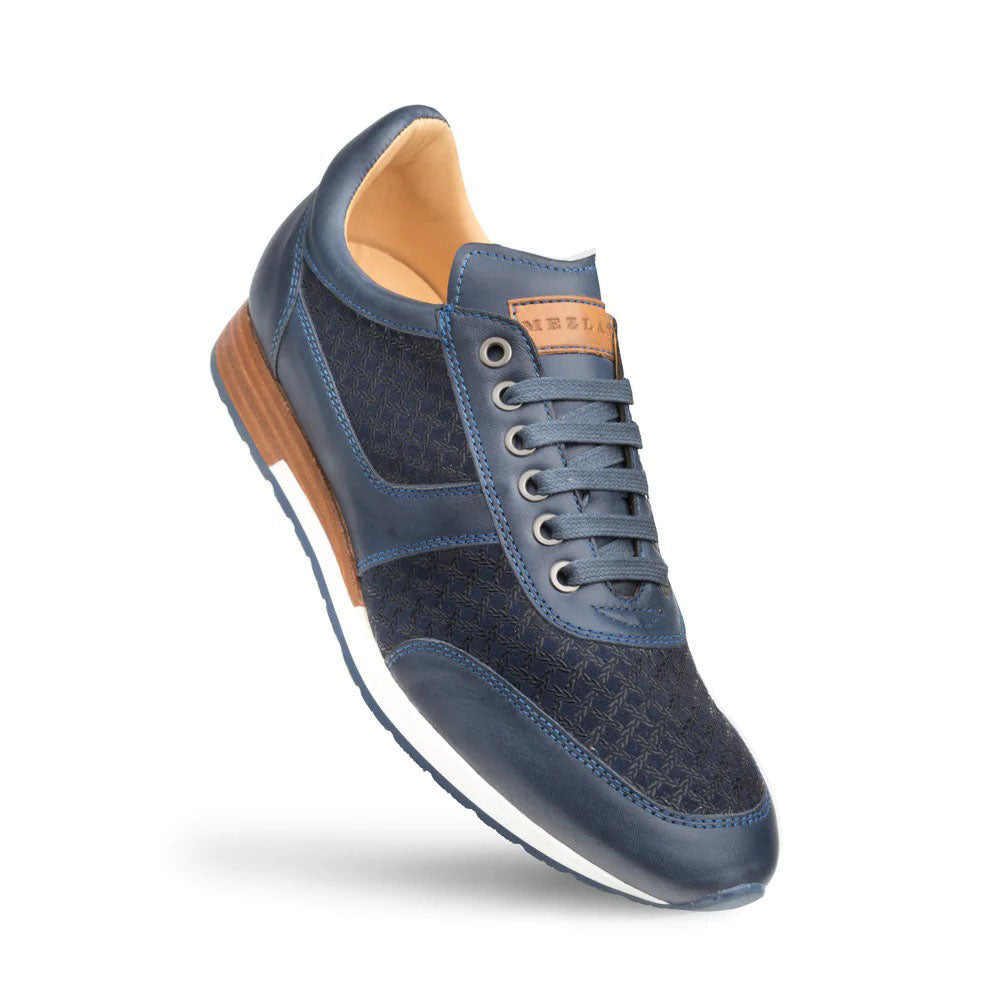 Mezlan Maxim Calfskin Sneakers Blue (9463) - Medium